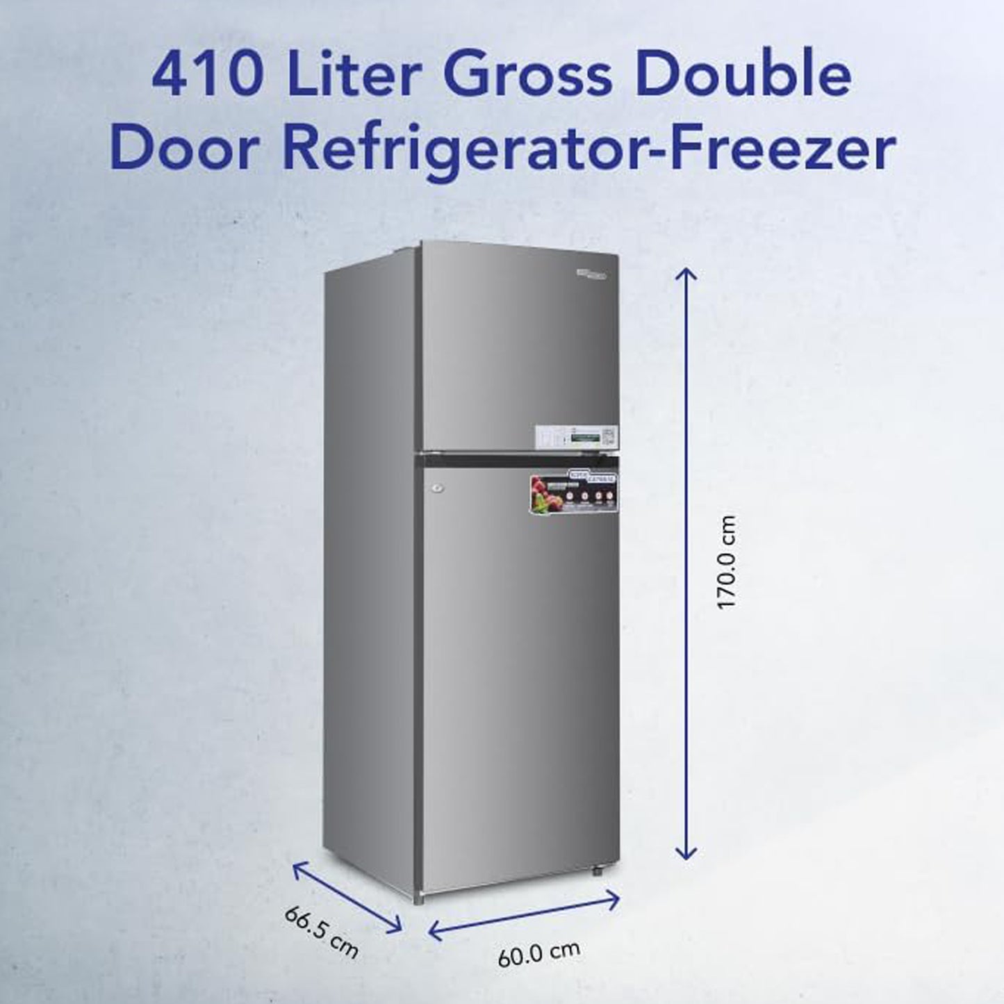 Super General 415L Top Mount Inverter Refrigerator, SGR415I