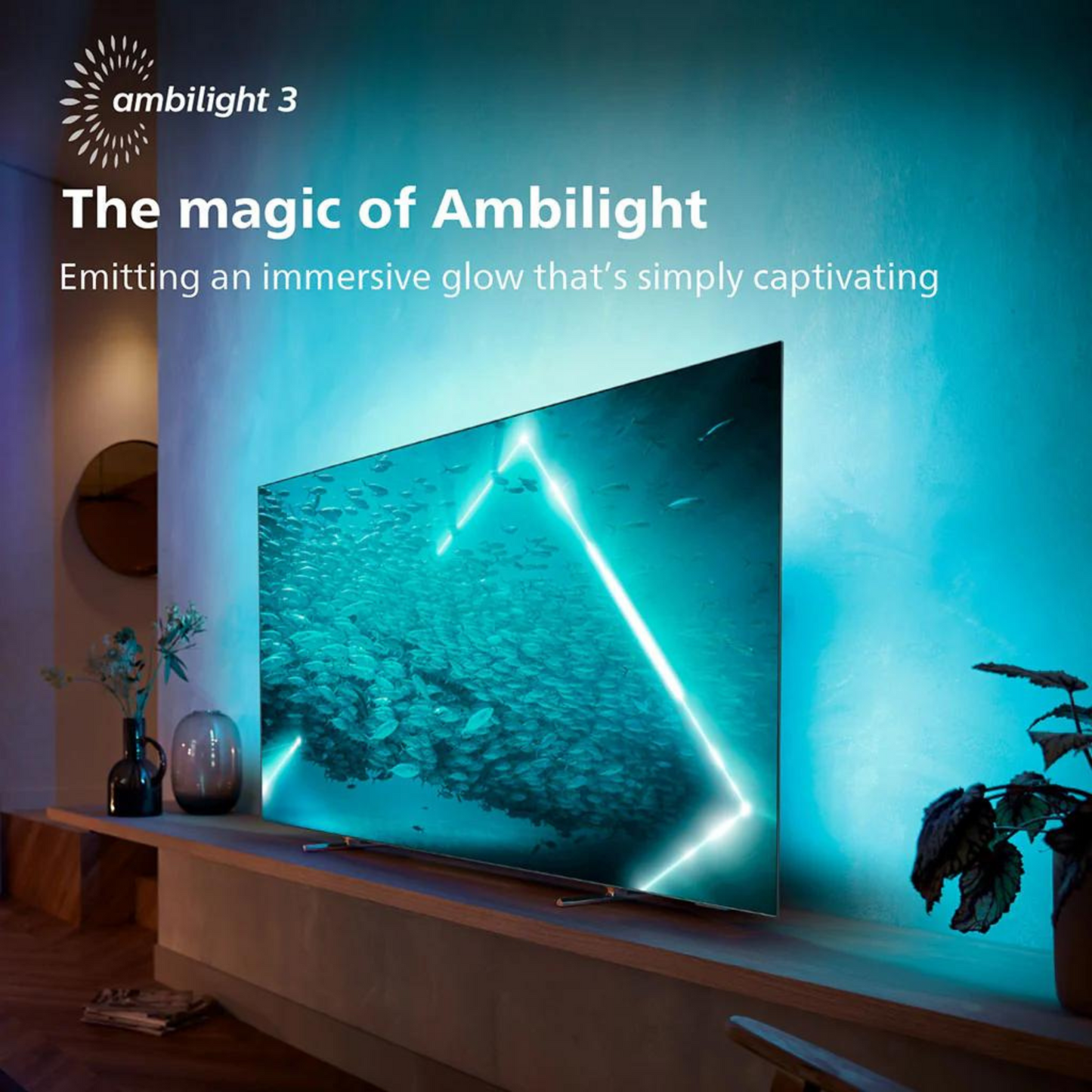 Philips 55 inch OLED Smart TV - 4K - Ambilight, 55OLED707