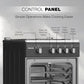 Nikai 50x55 Full Safety 4 Burner Gas Cooker, U3110NBFS