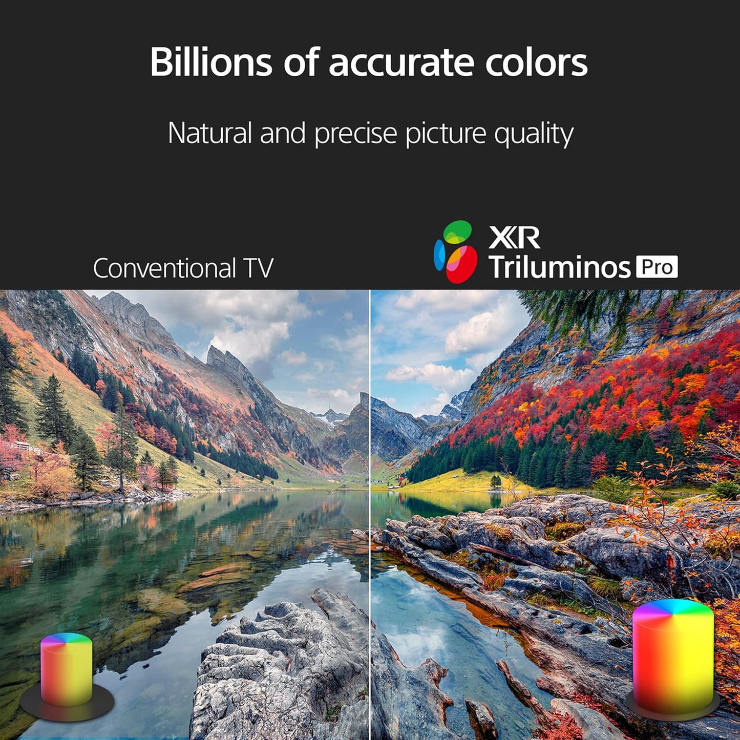 Sony 65 inch Smart Android Mini LED TV - 4K, 65X93L