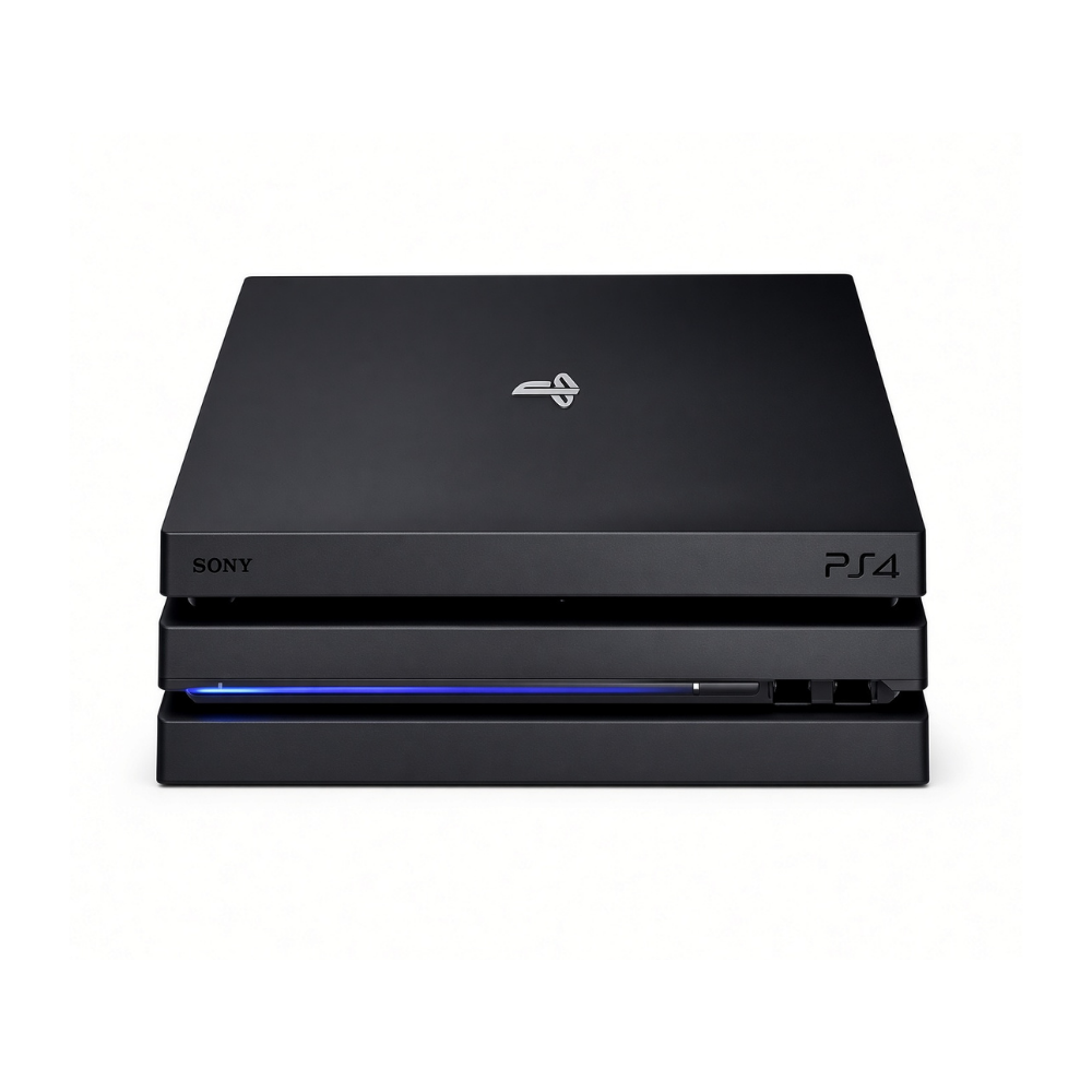 Sony Playstation 4 Pro - 1TB, PS4 (CUH-7000A B01) with 2 Controller