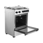Hisense 60X60 Cm 4 Burner Cooking Range, HFG60422RX
