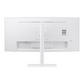 Samsung ViewFinity S6 34 inch Curved UWQHD Monitor - 100Hz - White, S65TC