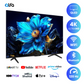 TCL 75 Inch Smart QLED TV Dolby Vision - 4K - 120Hz, 75T6C
