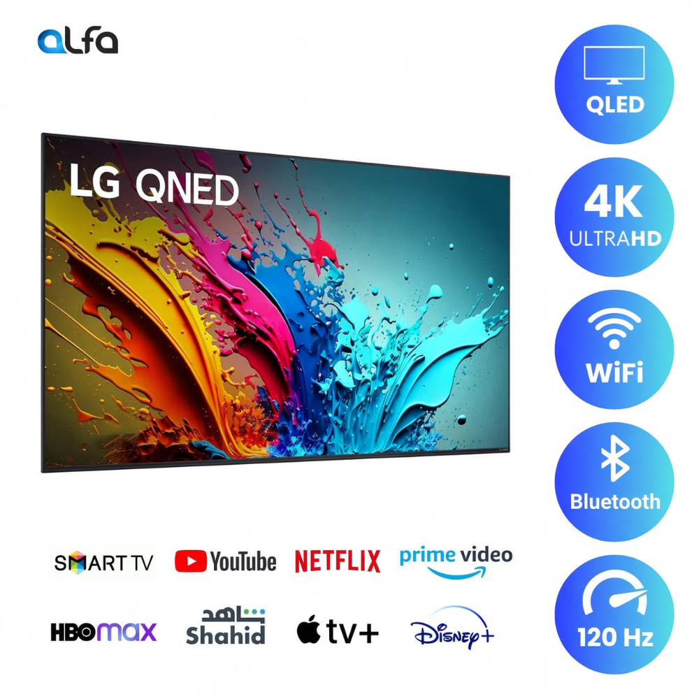 LG 65 inch Smart QNED TV - 4K - 120Hz, 65QNED86