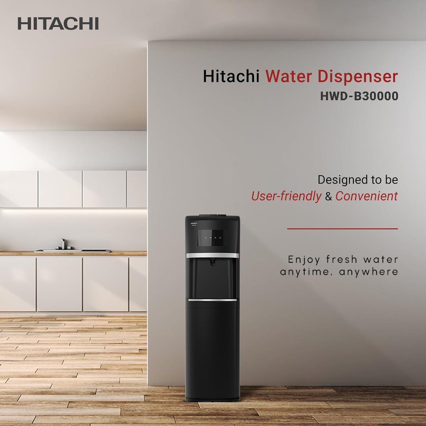 Hitachi Bottom Loading Water Dispenser, HWD-B30000