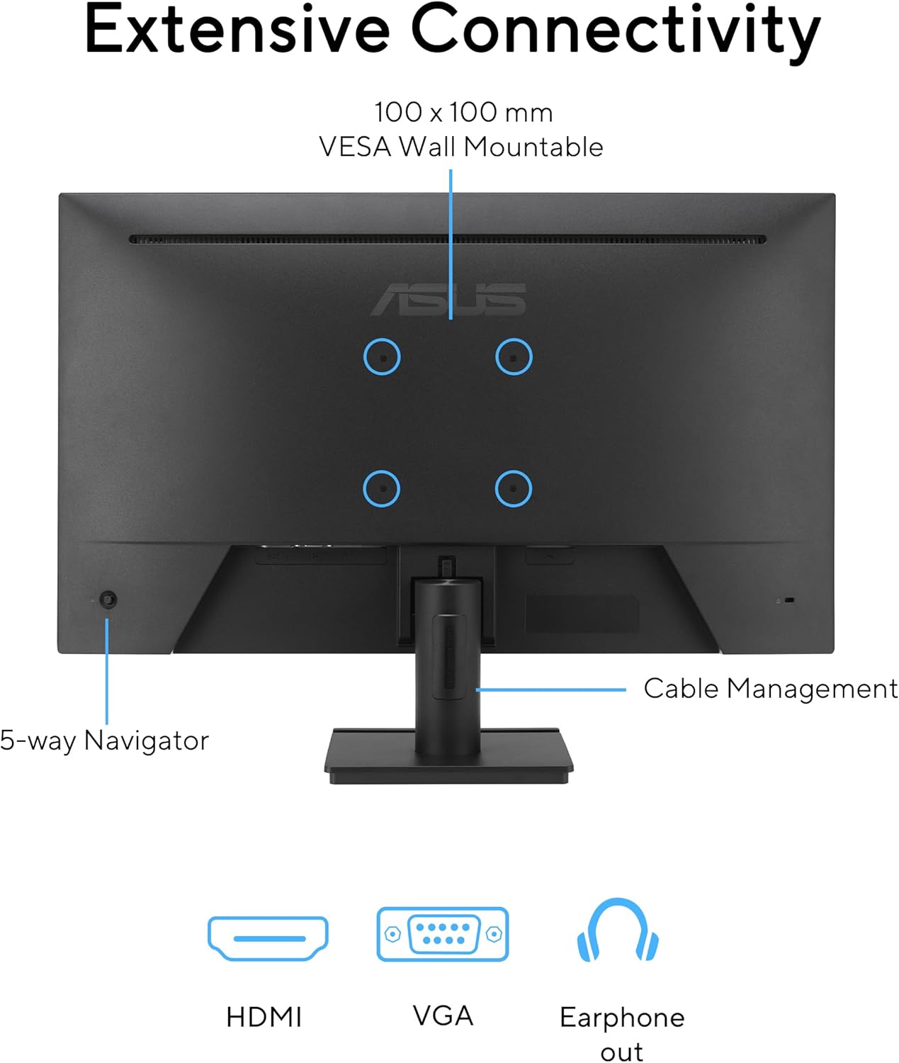 Asus 27 inch Eye Care IPS Gaming Monitor - 12Hz, VA279HG