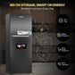 Nikai 510L Double Door Refrigerator, NRF510FSS