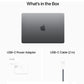 Apple MacBook Air (13-inch, Apple M2 chip, 8GB RAM, 256GB SSD) Space Grey, M2