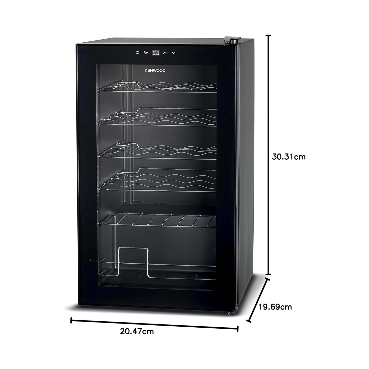Kenwood 24 Bottles Beverage Cooler, BCM24.000BK