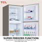 TCL 370L Top Mount Refrigerator, P370TMN