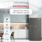 Nobel 120L Double Door Refrigerator, NR120S