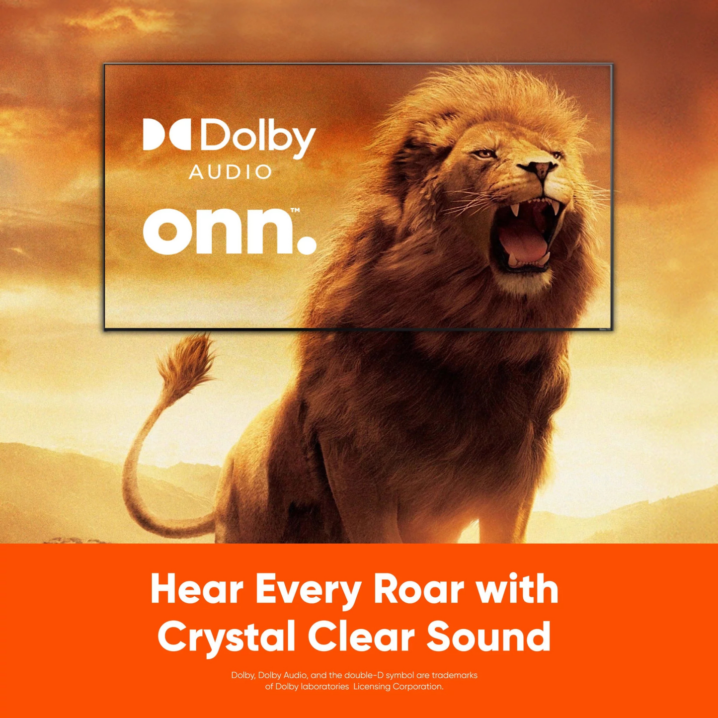 Onn 75 inch Smart TV - 4K