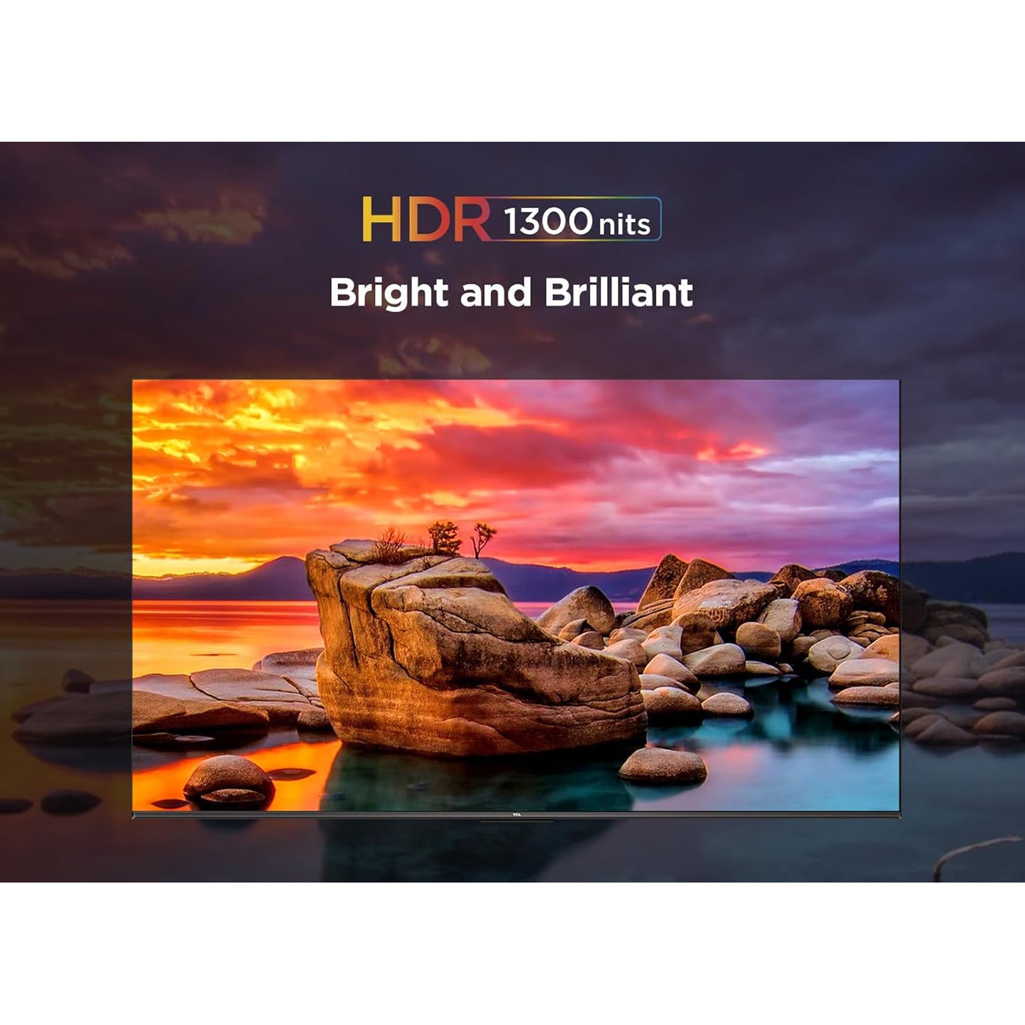 TCL 85 inch Android Smart QLED Mini LED TV - 4K, 85QM8B