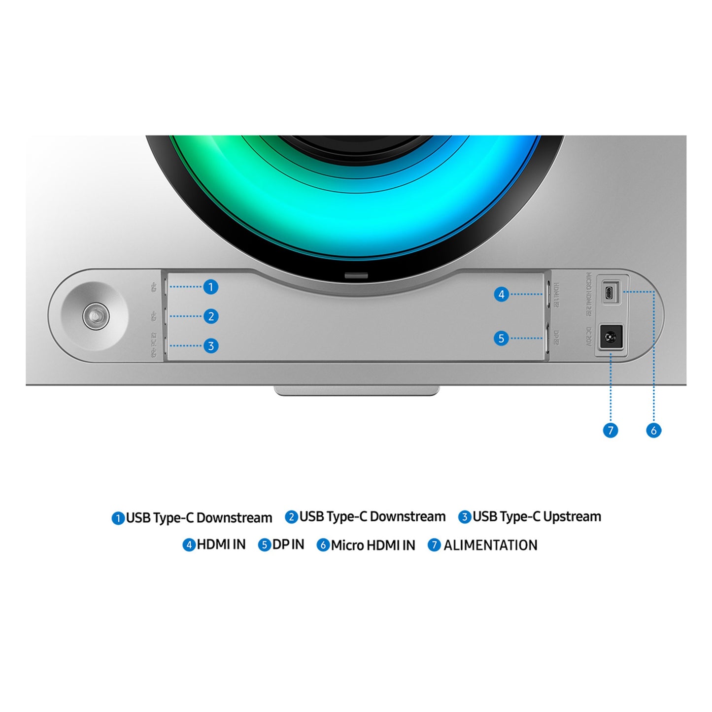 Samsung 49 inch Odyssey OLED G9 DQHD Smart Gaming Monitor - 240Hz, S49DG95SU