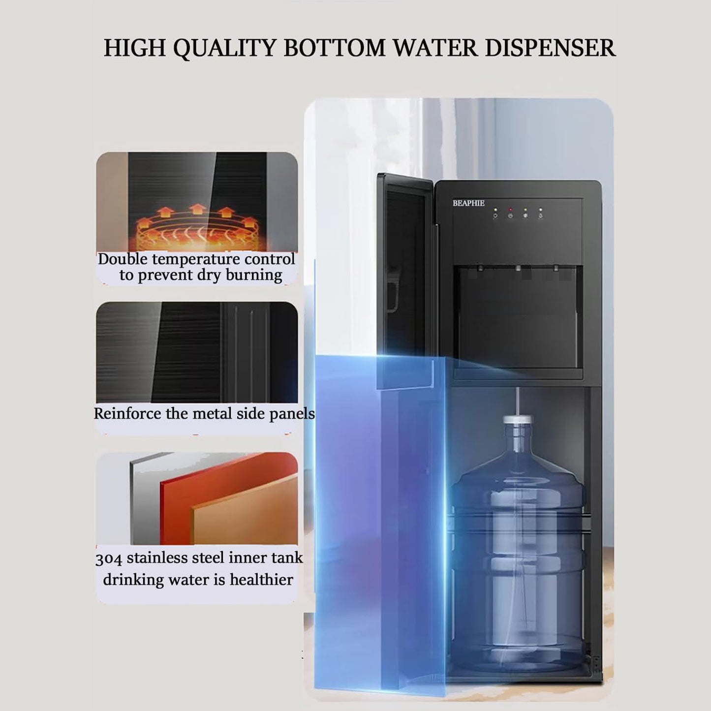 Beaphie Bottom Loading Water Dispenser