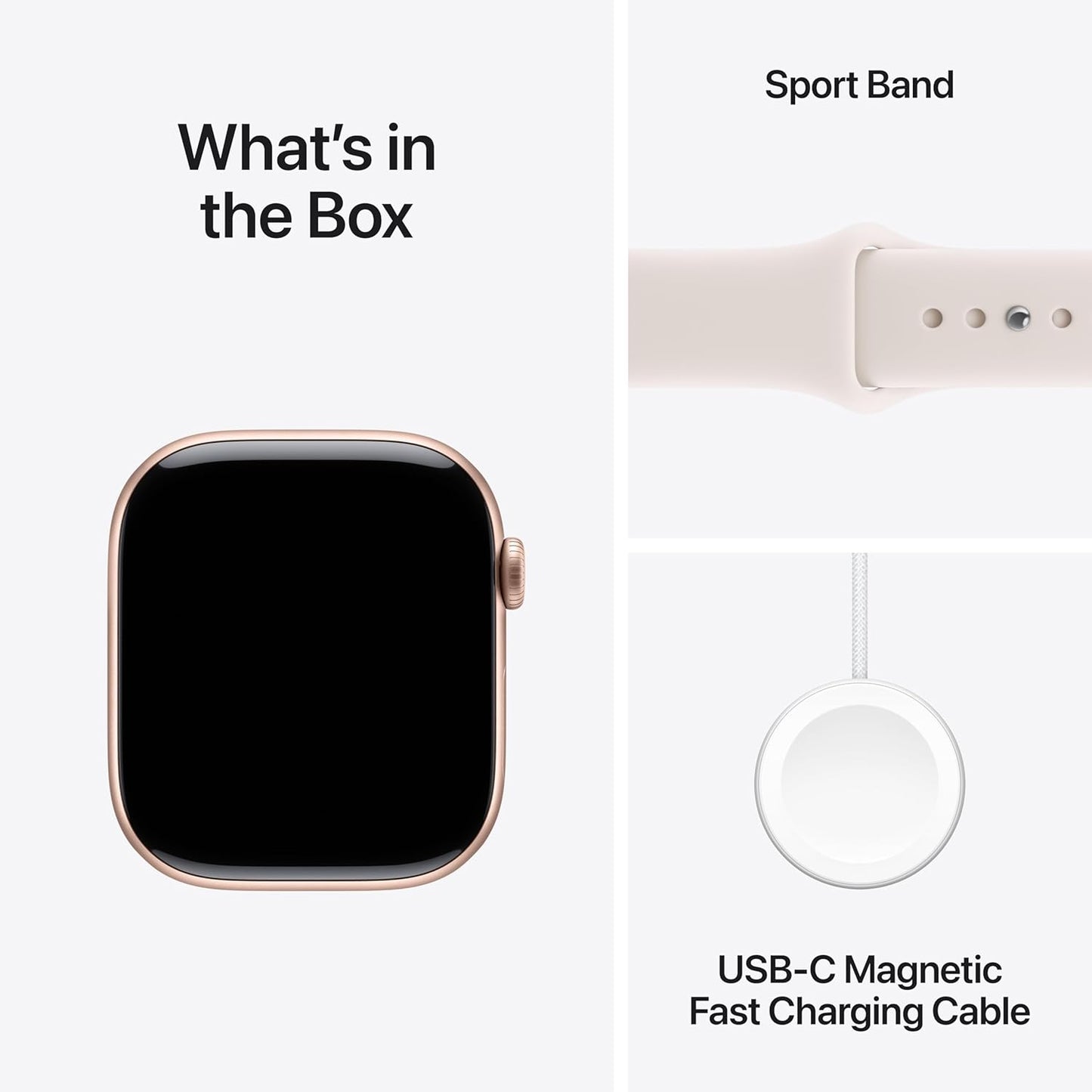 Apple Watch Series 11 - 42mm - GPS - Rose Gold, A3331