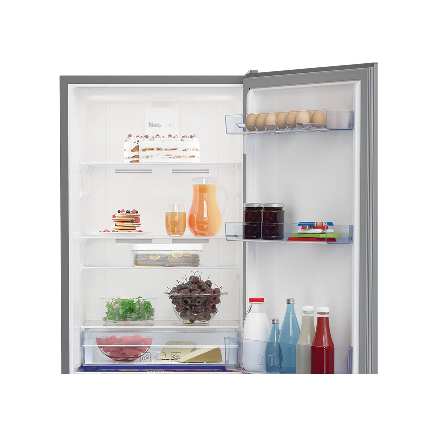 Beko 375L Double Door Refrigerator, RCNT375E40ZXBN