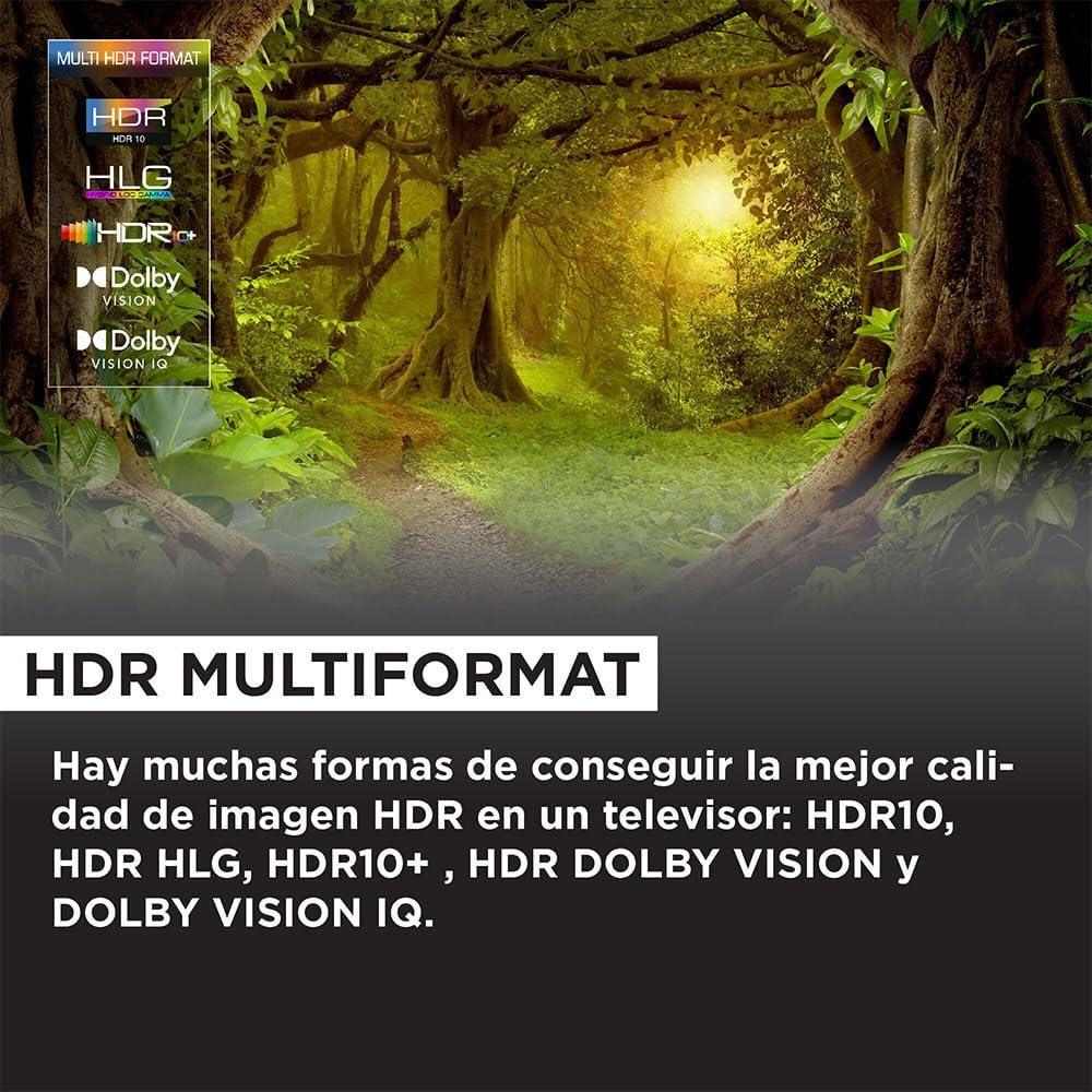 TCL 65 inch Android Smart QLED Mini LED TV - 4K, 65C805