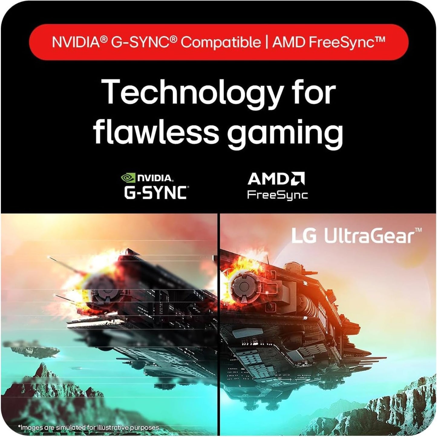 LG 27 inch Ultragear FHD IPS Gaming Monitor - 180Hz, 27GS65F
