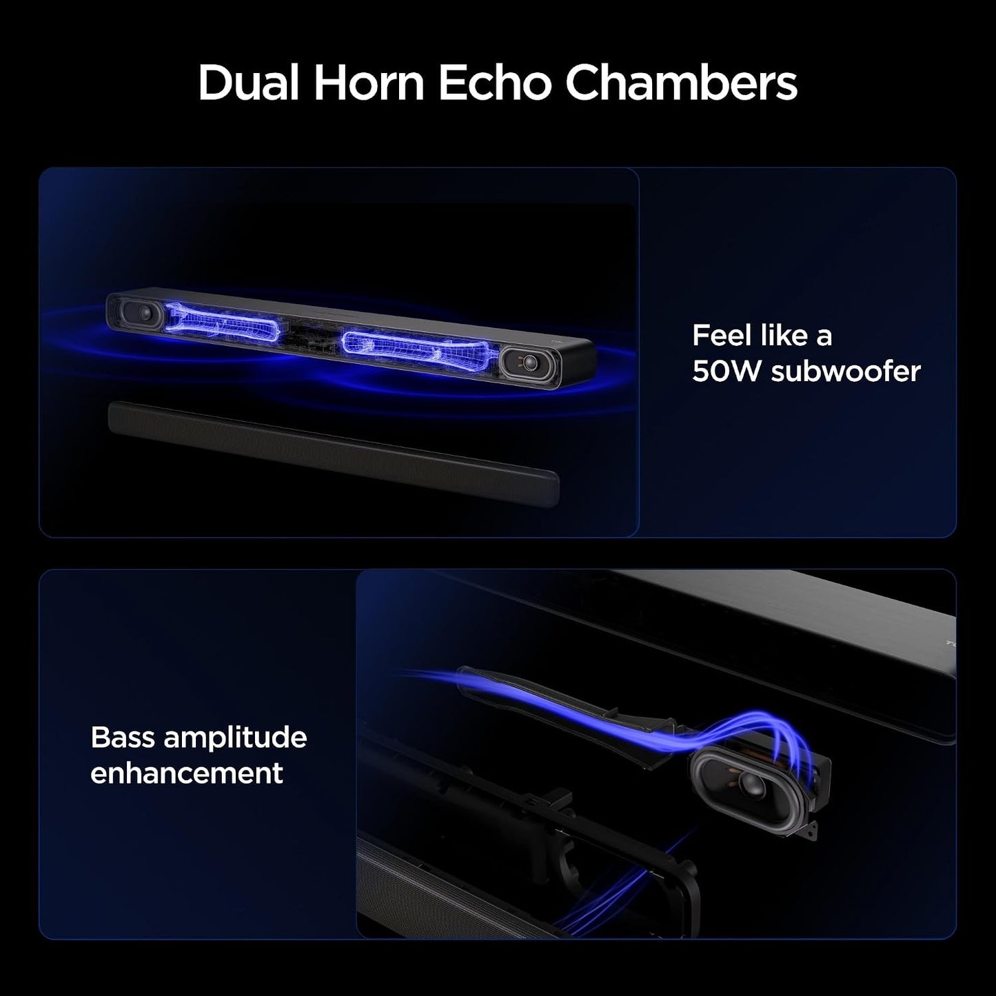 TCL 2.1 Channel Pro Super Bass SoundBar, S55H