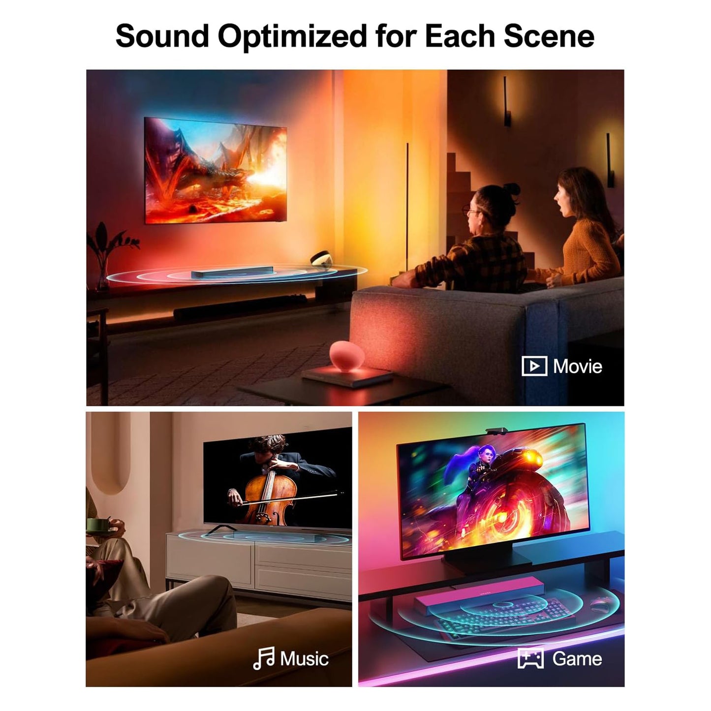 Ultimea 2.1 Channel Ultra-Slim SoundBar, Nova S40