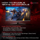Gameon 27 inch Dominator Series Gaming Monitor - 240Hz, GOMD27QHD240IPS