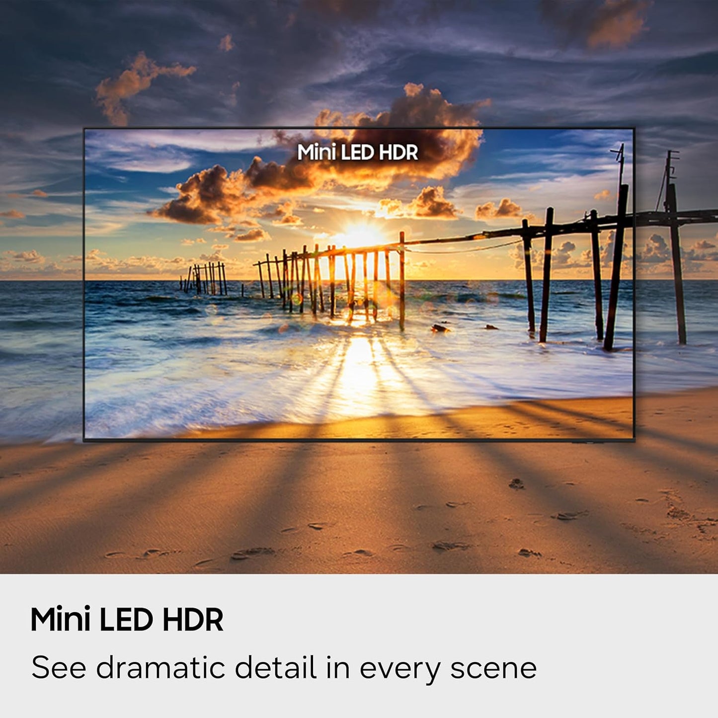 Samsung 50 inch Mini LED Smart TV - 4K, 50M75H