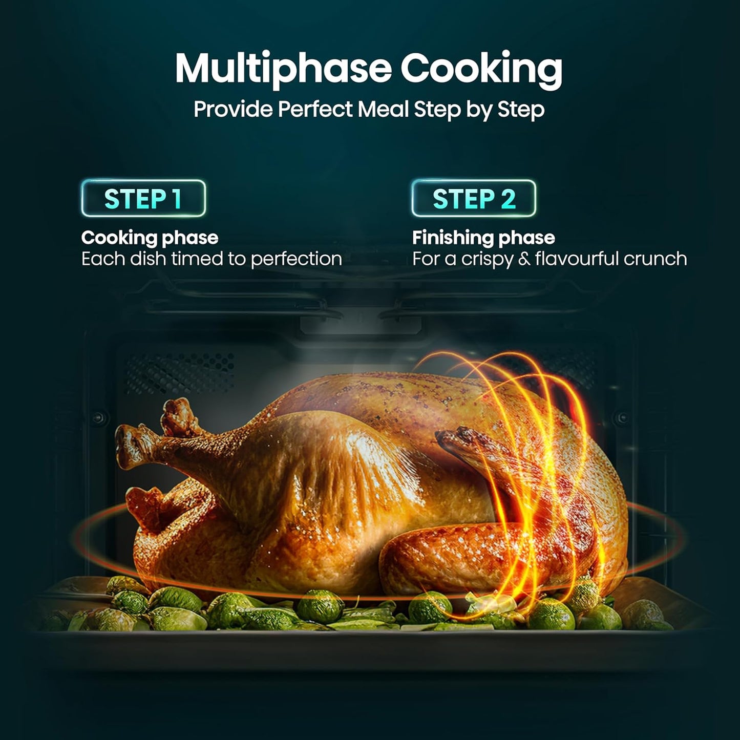 Hisense 25L Large Solo Microwave Oven, HMAS2509WP