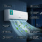 Hisense 1.5 Ton T3 Split Air Conditioner - AS18CF4SKTKA01