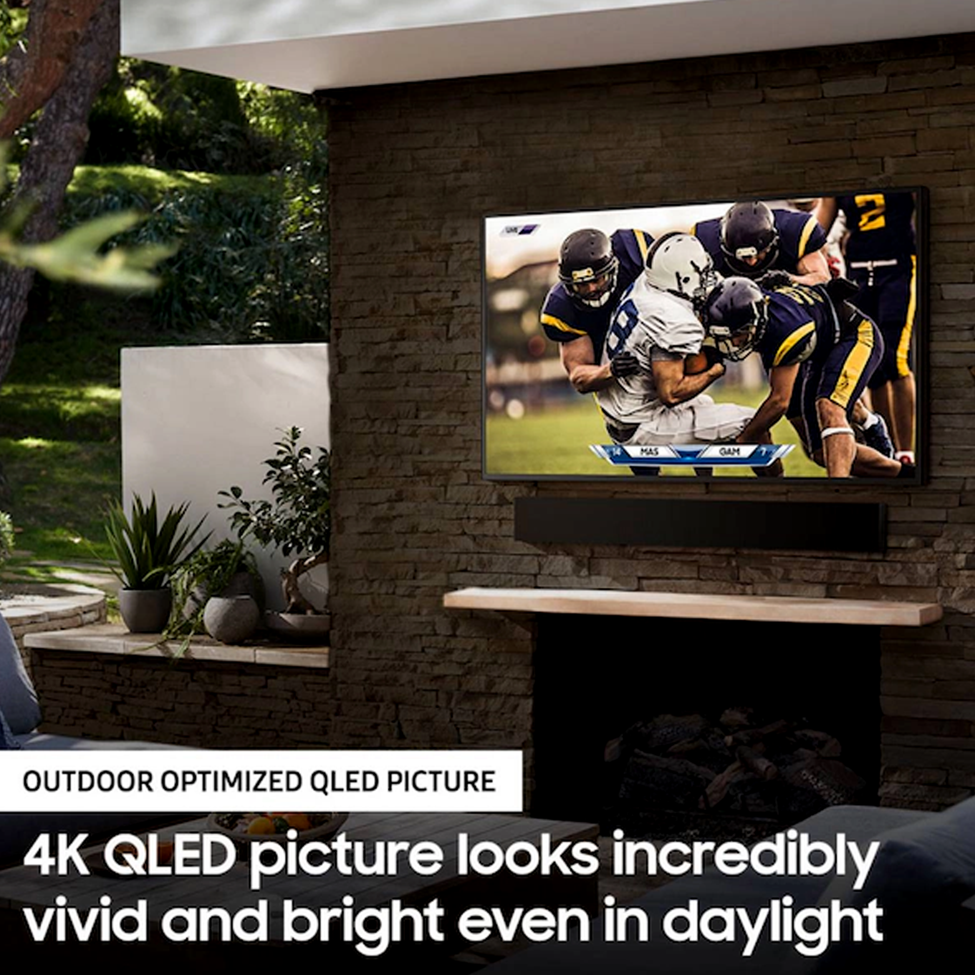 Samsung 75" Terrace Partial Sun QLED TV - 4K, QN75LST9T