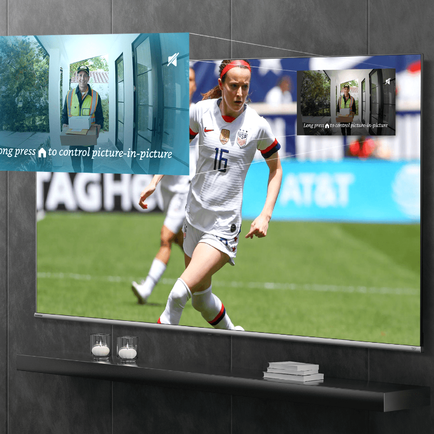 Toshiba 55 inch Smart TV - 4K, 55C350