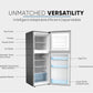 Nikai 190L Double Door Refrigerator, NRF190DN4S
