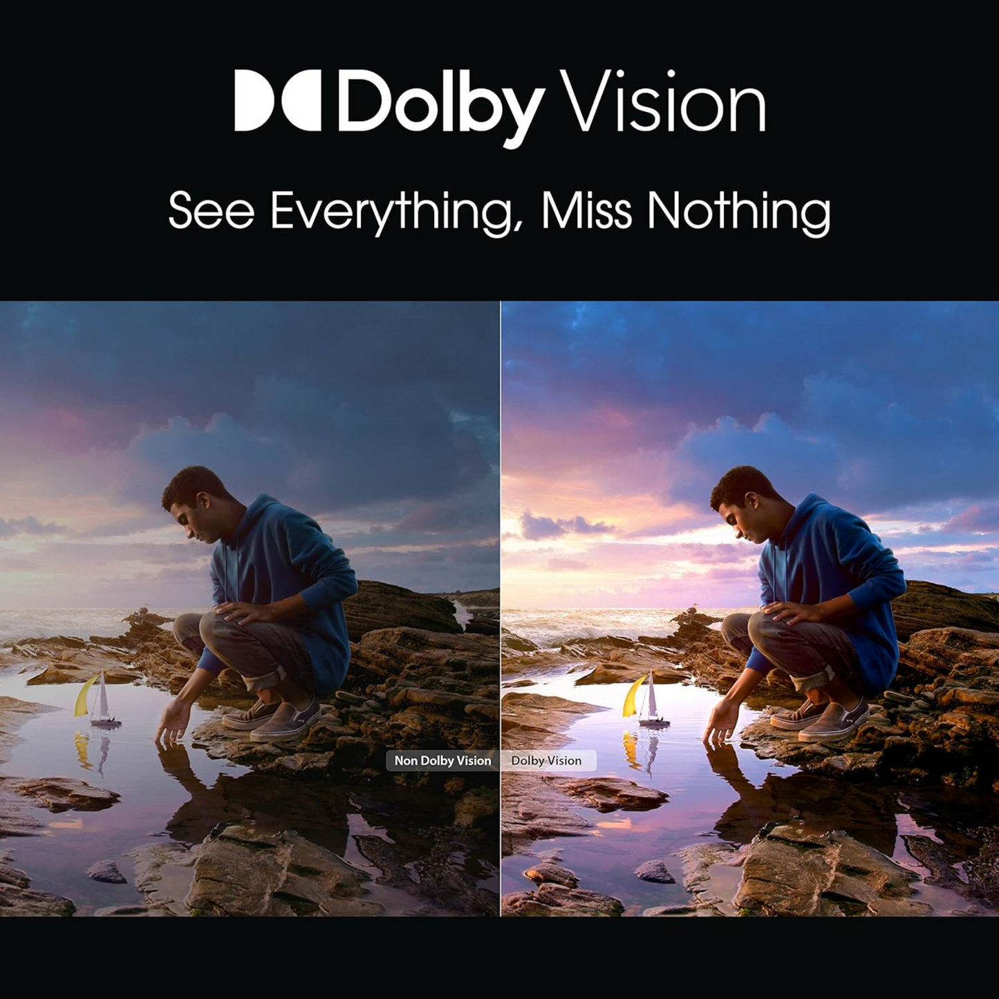 Hisense 55 inch Smart QLED TV - 4K, 55E7