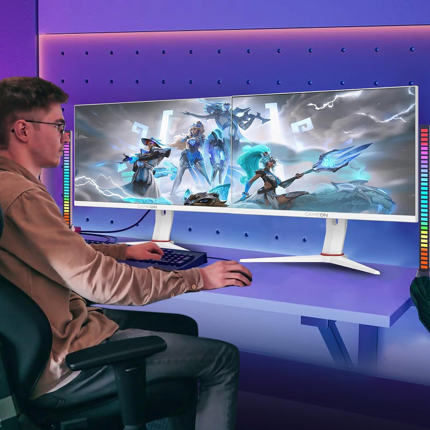 Gameon Arctic Pro Series 24 inch FHD Gaming Monitor – 360Hz, GOA24FHD360IPS