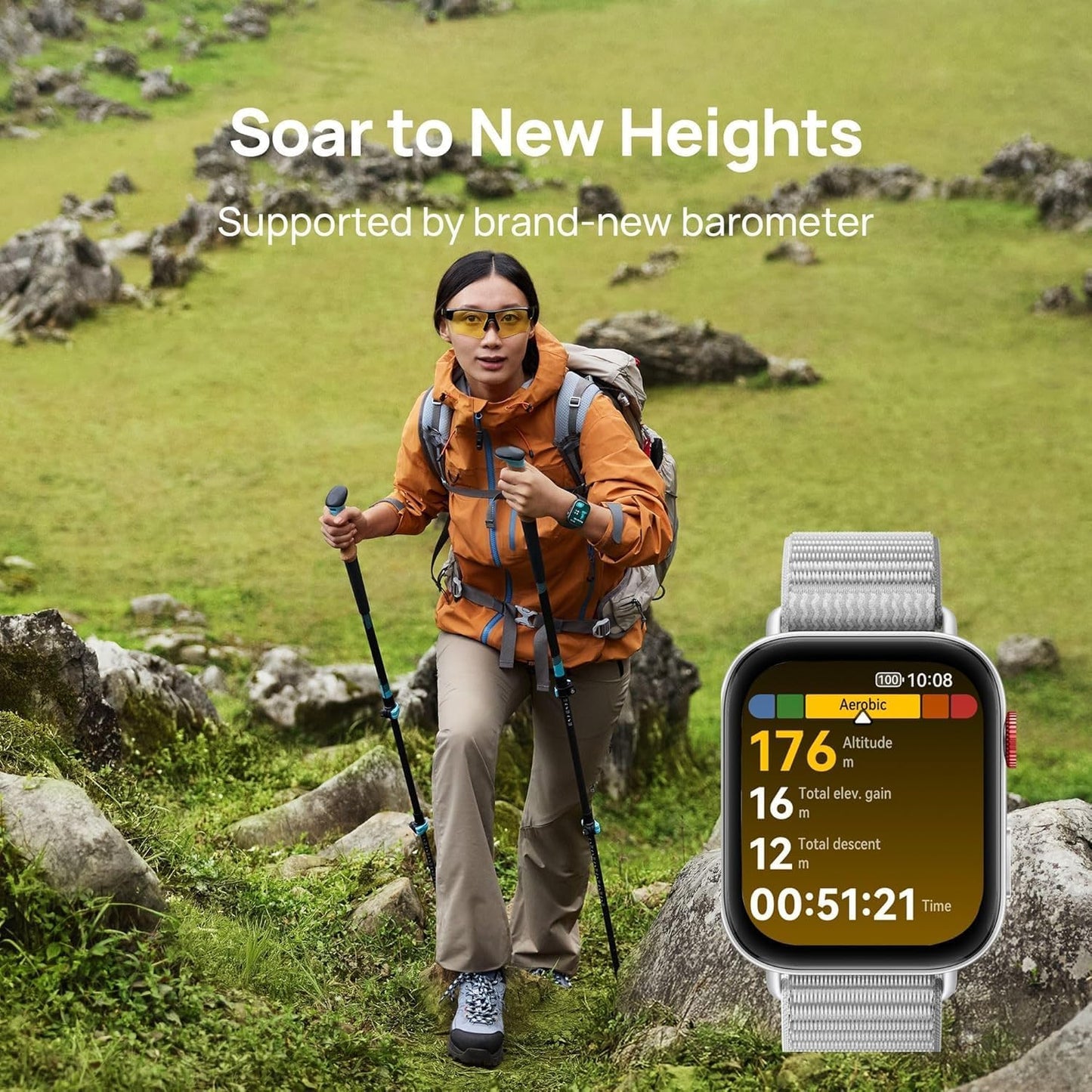 Huawei Fit 4 Smart Watch - Black