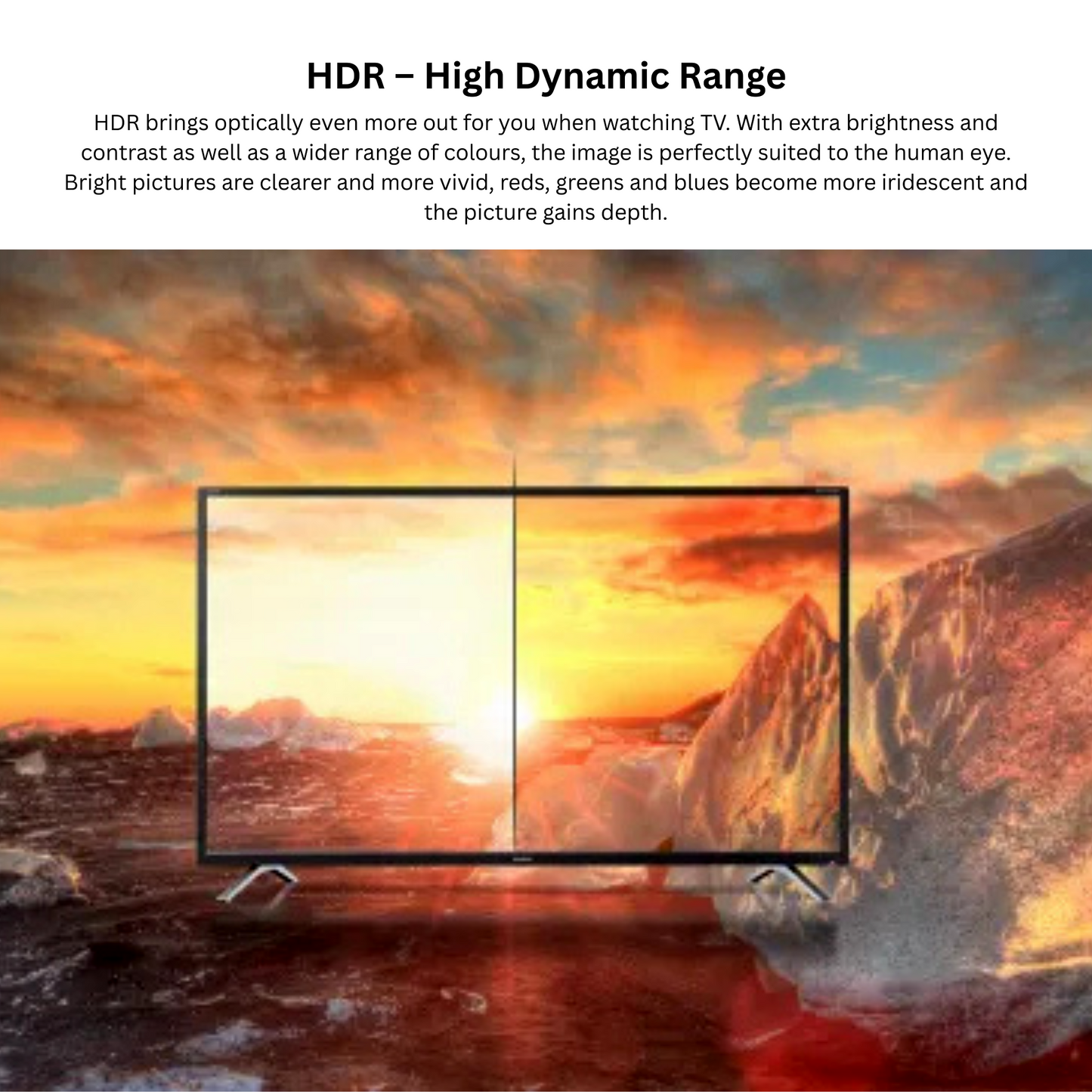 Sharp 50 inch Android Smart TV - 4K, 50EN6EA