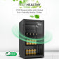 Nobel 132L Glass Door Metal Self Chiller, NBC140RH