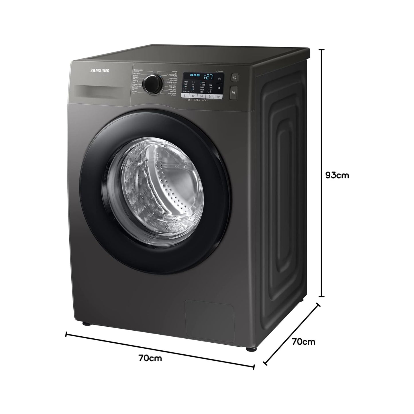 Samsung 8KG Fully Automatic Washing Machine, WW80TA046AX/GU