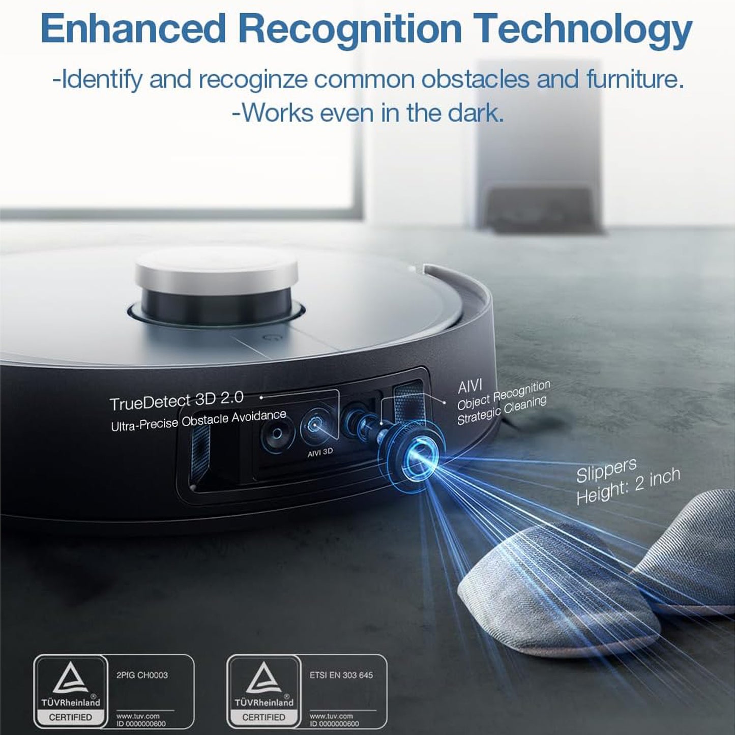 ECOVACS X1 OMNI Robot Vacuum Cleaner, X1 OMNI