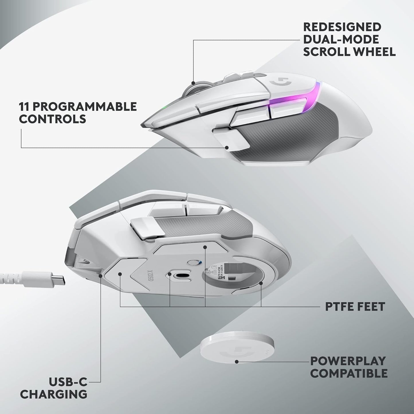 Logitech G502 X Plus Lightspeed Wireless Gaming Mouse