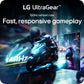 LG 34 inch Ultra Gear WQHD Curved Gaming Monitor, 34G600A-B