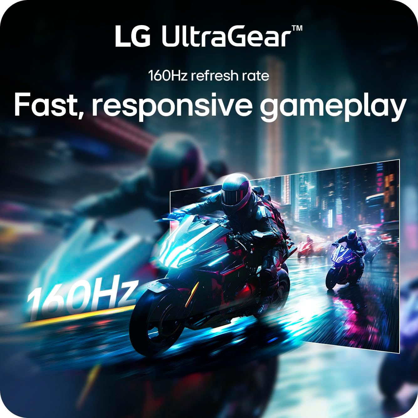 LG 34 inch Ultra Gear WQHD Curved Gaming Monitor, 34G600A-B