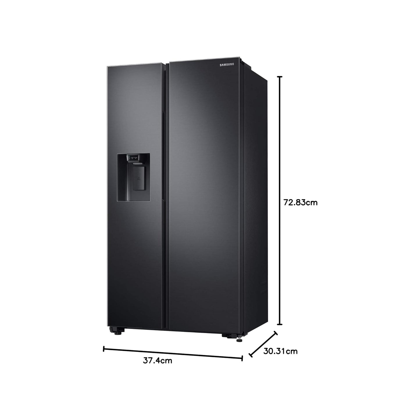 Samsung 660L Side by Side Refrigerator, RS64R5331B4