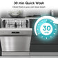 Hisense 15 Place Free Standing Dishwasher, HS623E90G