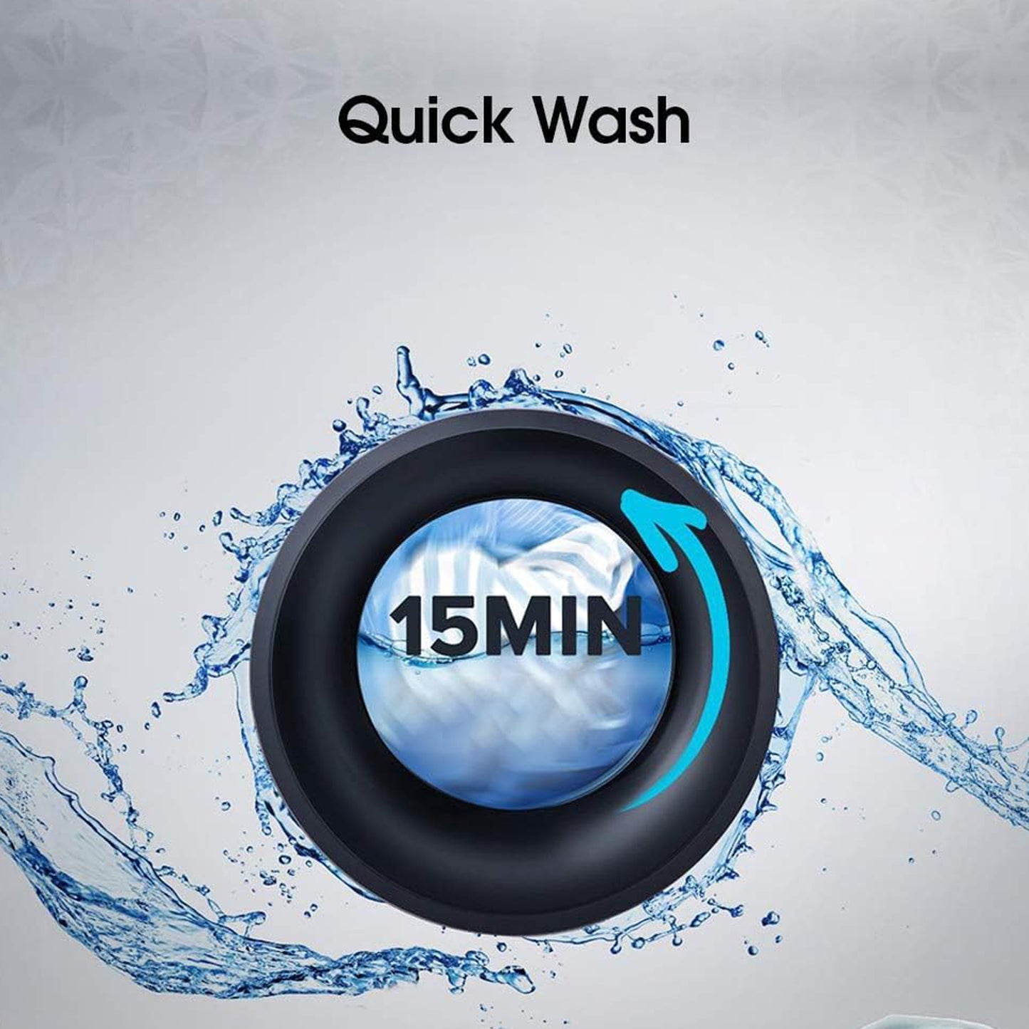 Hisense 6KG Fully Automatic Washing Machine, WFV6010T