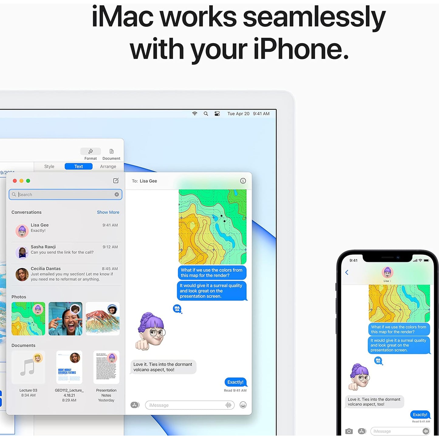 Apple iMac (24-inch, Apple M1 chip with 8‑core CPU and 8‑core GPU, 8GB RAM, 256GB)