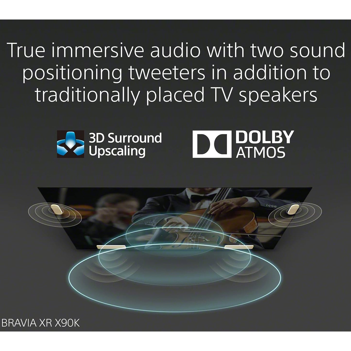 Sony 55 inch Smart Android TV - 4K - 120Hz, 55X90K