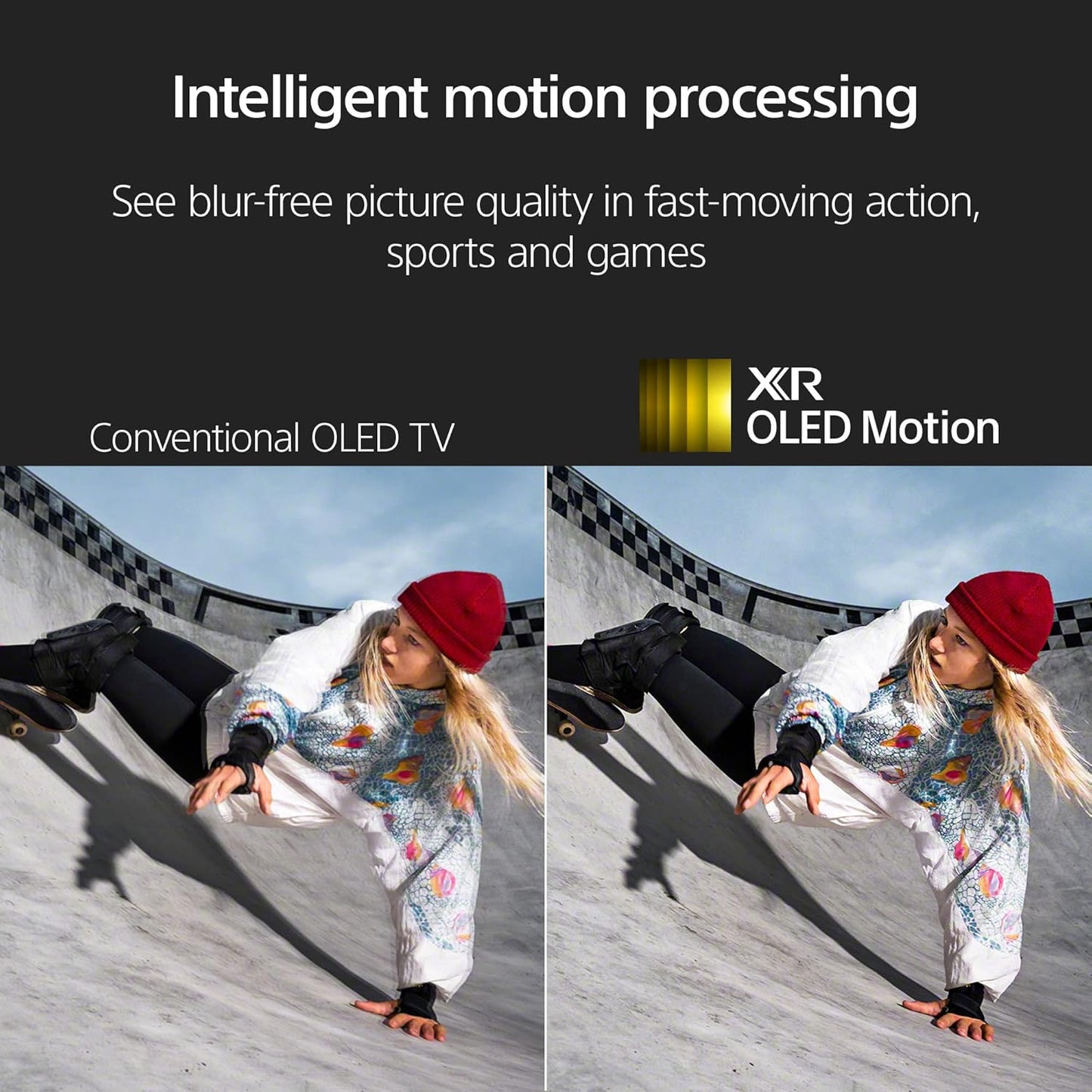 Sony 77 inch Android Smart OLED TV - 4K, 77A80K