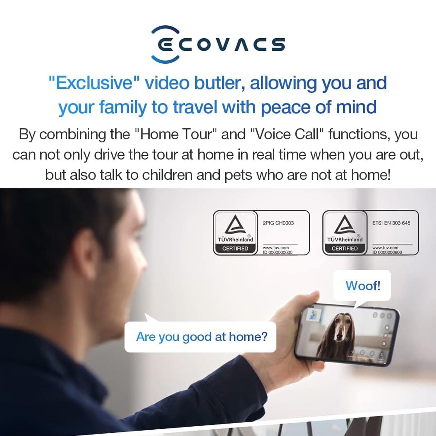 ECOVACS T10 OMNI Robot Vacuum Cleaner, T10 OMNI